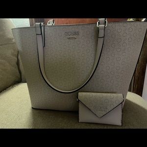Guess purse with little bag.